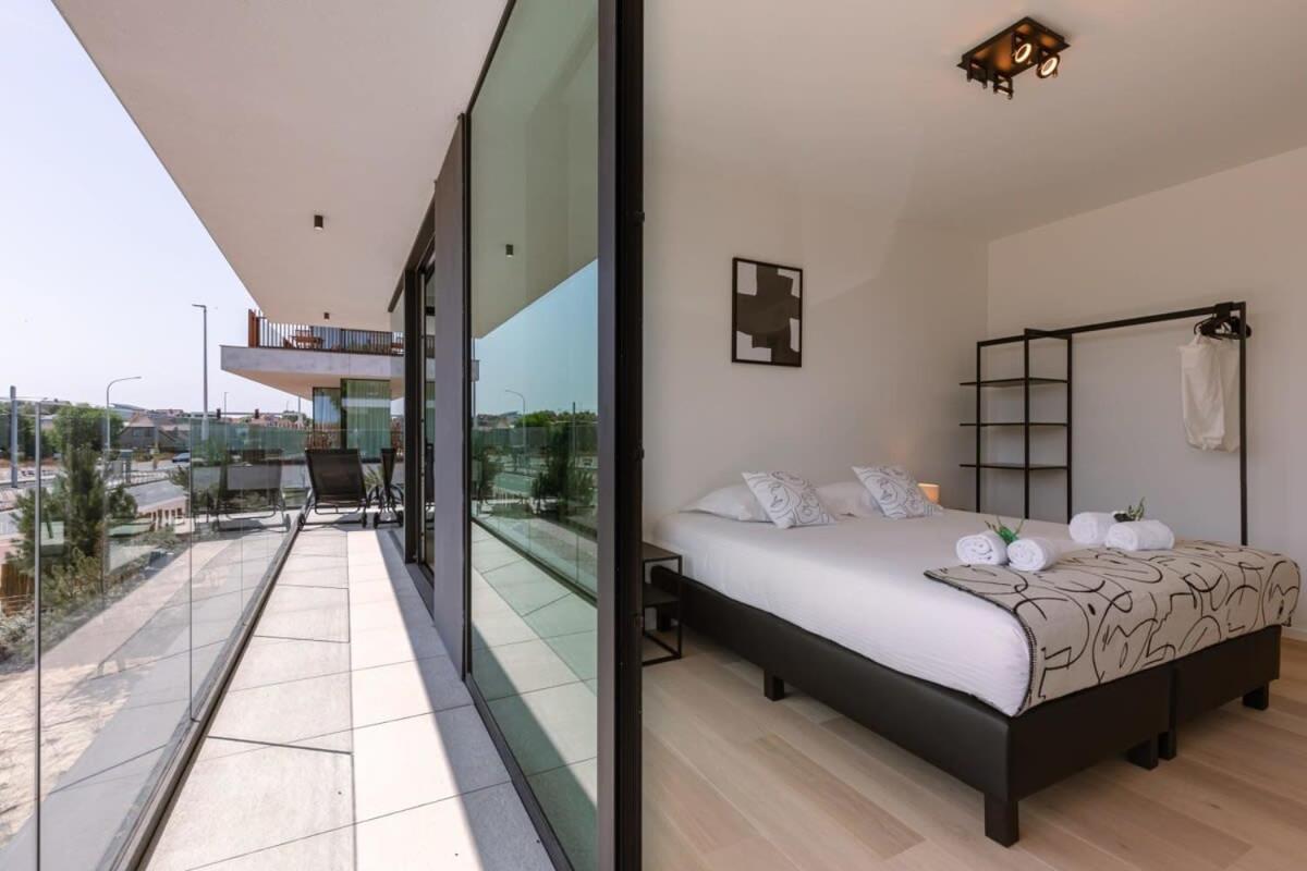 New, Luxurious And Modern Apartment With Private Parking Коксейде Экстерьер фото